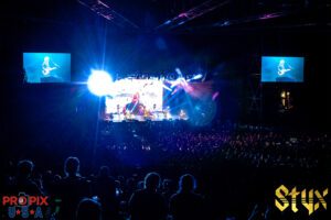 Styx at Alpharetta amphitheater 7-6-2025. If you like Styx music, this is a DO NOT MISS show. Fantastic sound and entertaining performance..!