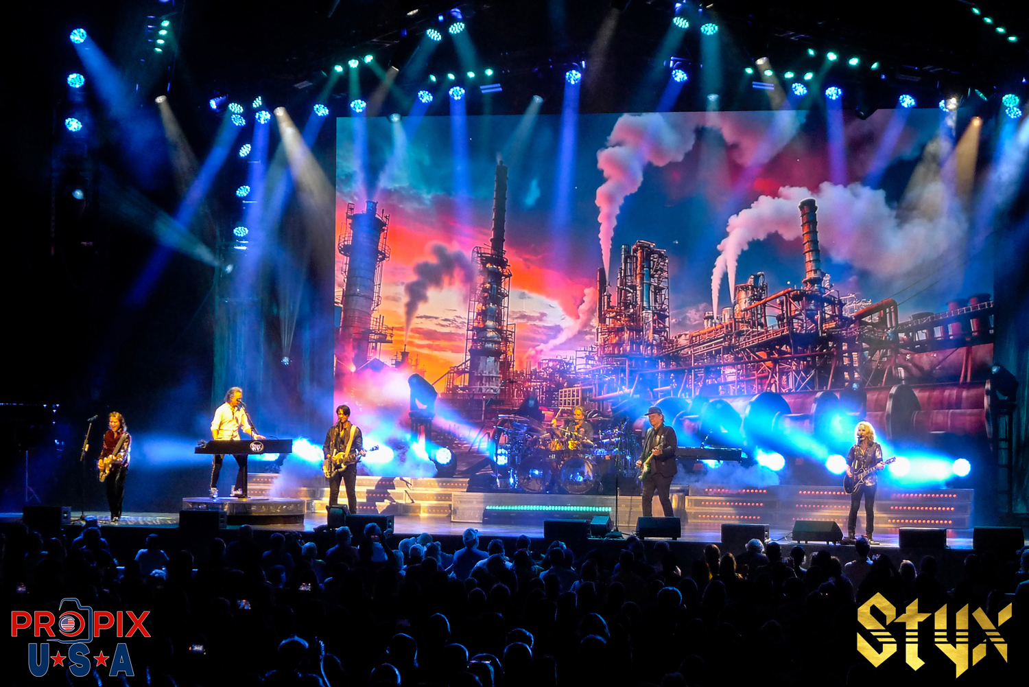Styx at Alpharetta amphitheater 7-6-2025. If you like Styx music, this is a DO NOT MISS show. Fantastic sound and entertaining performance..!