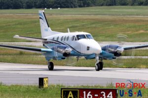 N808SW 1978 Beechcraft King Air 90 BE9L PDK (KPDK) Peachtree Dekalb airport Atlanta Georgia Photo Date: 8-18-2025