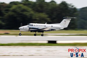 N28VU 1980 Beechcraft King Air 200 BE20 PDK (KPDK) Peachtree Dekalb airport Atlanta Georgia Photo Date: 8-18-2025