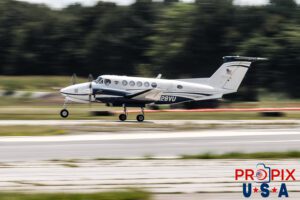 N28VU 1980 Beechcraft King Air 200 BE20 PDK (KPDK) Peachtree Dekalb airport Atlanta Georgia Photo Date: 8-18-2025