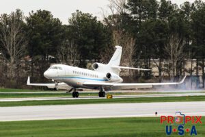 N173CN 2012 Dassault Falcon 7X FA7X PNC Bank PDK (KPDK) Peachtree Dekalb airport Atlanta Georgia Photo date: 2-27-2017