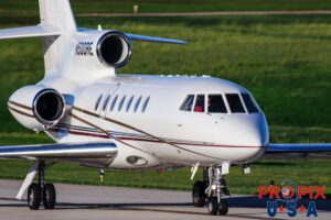 N500RE 2001 Dassault Falcon 50 FA50 PDK (KPDK) Peachtree Dekalb airport Atlanta Georgia Photo date: 3-3-2017