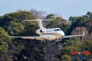 N407QS 2017 Embraer Phenom 300 E55P NetJets PDK (KPDK) Peachtree Dekalb airport Atlanta Georgia Photo date: 12-26-2021