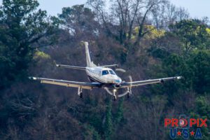 N700LG 2003 Socata TBM 700 TBM7 PDK (KPDK) Peachtree Dekalb airport Atlanta Georgia Photo date: 12-26-2021