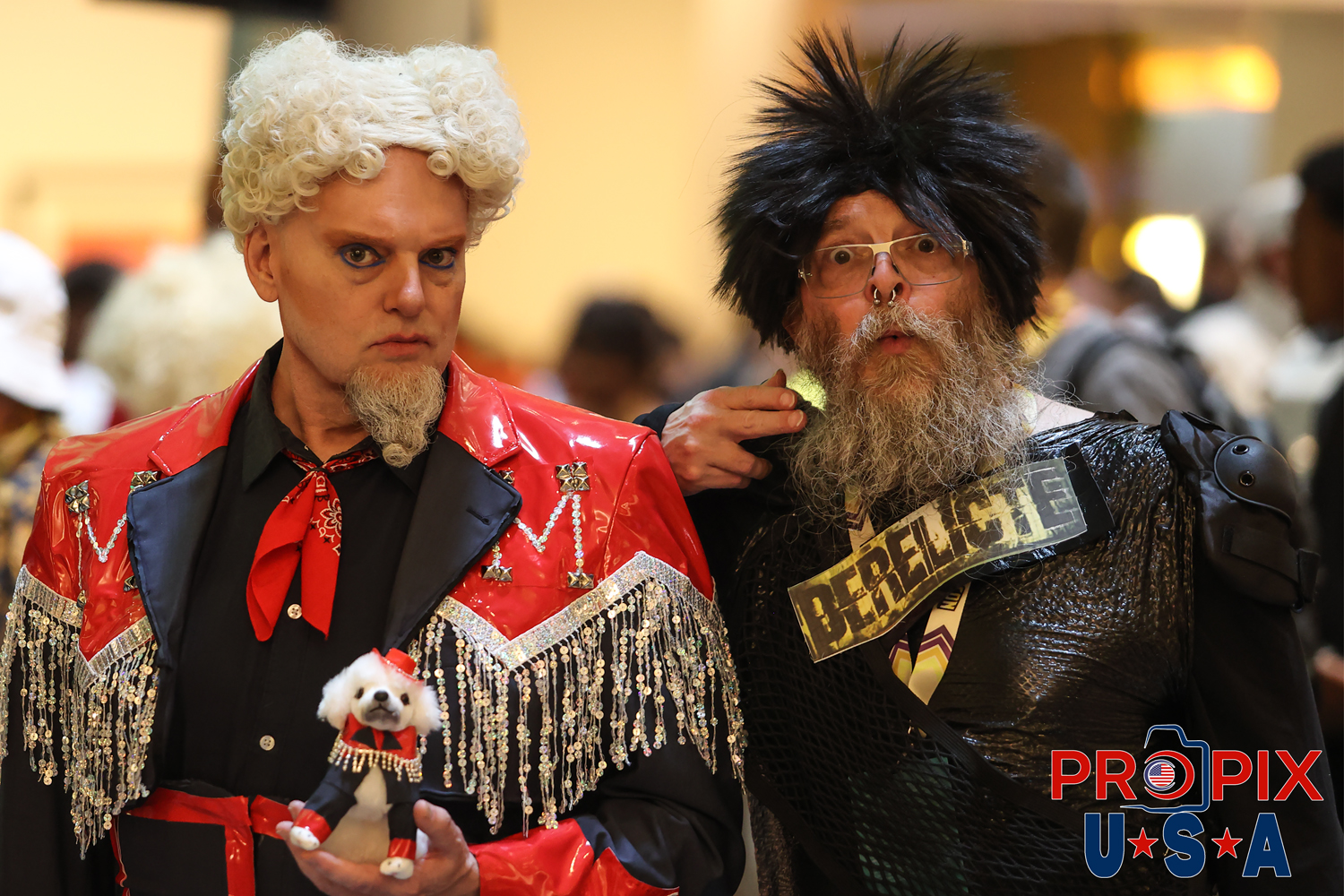 Dragon Con 2025. Derelict & Friend (Derelicte). Photo date: 8-29-2025 Dragoncon