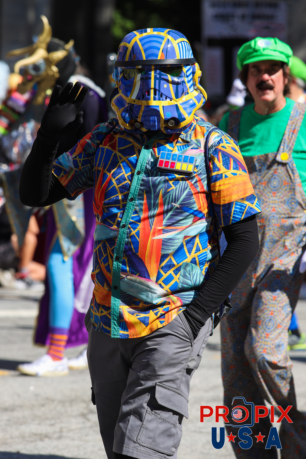 Dragon Con Parade 2025. Storm Trooper on vacation? Photo date: 8-30-2025 Dragoncon