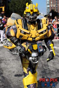 Dragon Con Parade 2025. Transformers Bumblebee: Matthew Wheeler. Photo date: 8-30-2025 Dragoncon