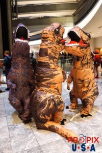 Dragon Con 2025. T-Rex pack. Dragoncon Photo Date: 8-28-2025