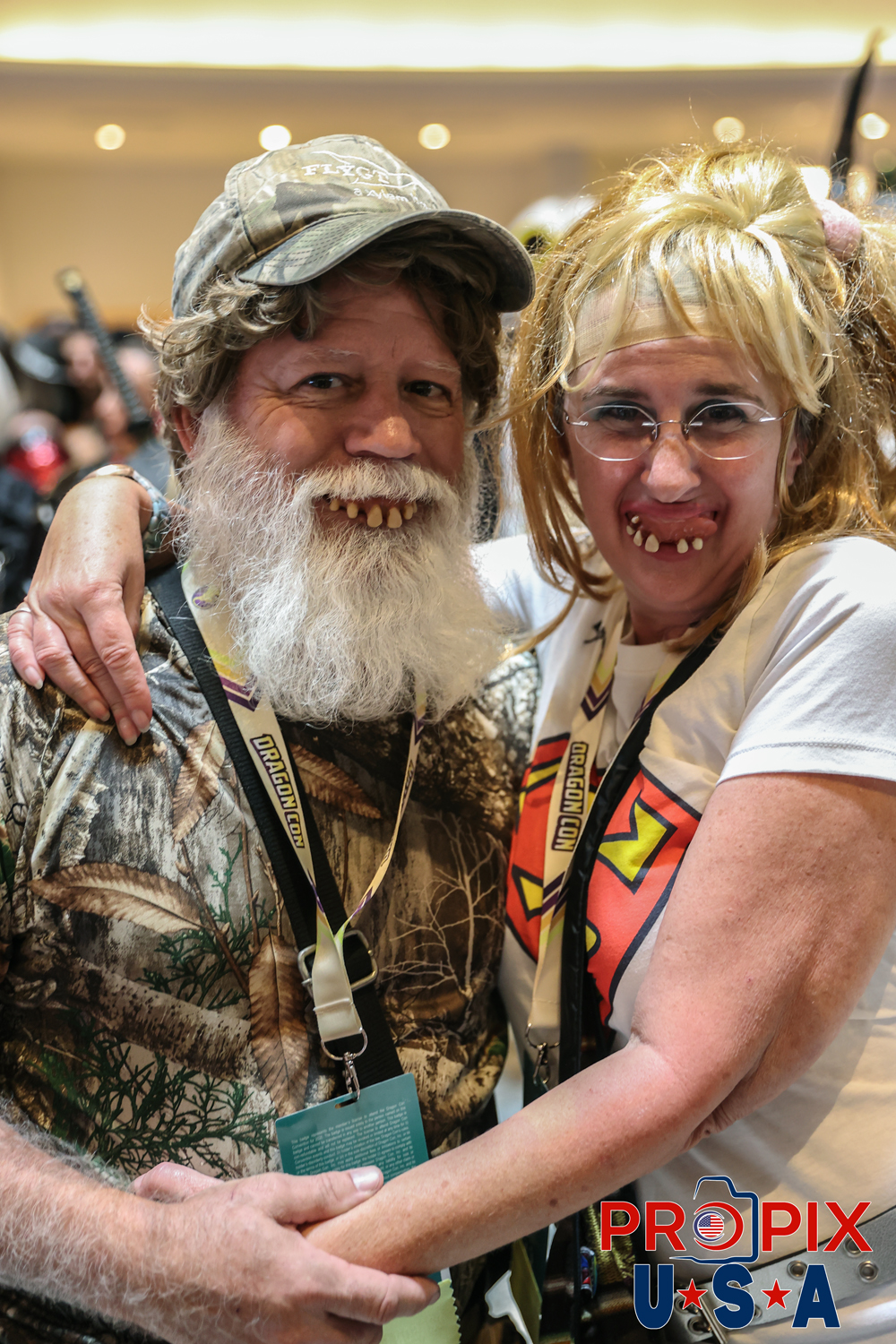 Hillbilly couple. Dragon Con 2025. Photo Date: 8-28-2025 Dragoncon