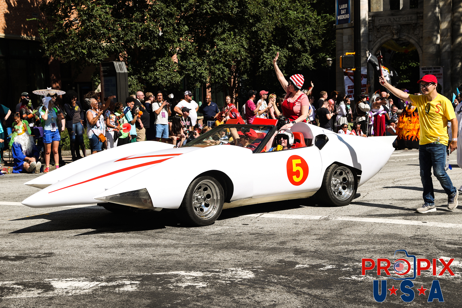 Dragon Con Parade 2025. Speed Racer. Photo date: 8-30-2025 Dragoncon
