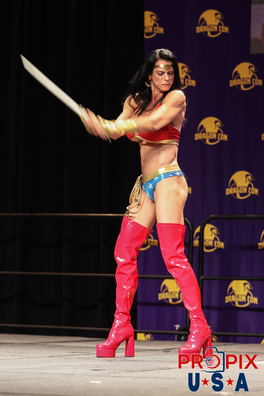 Dragon Con Masquerade 2025. Wonder Woman. Photo date: 8-31-2025 Dragoncon