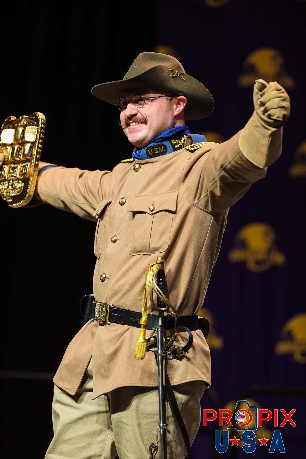 Dragon Con Masquerade 2025. Teddy Roosevelt. Photo date: 8-31-2025 Dragoncon