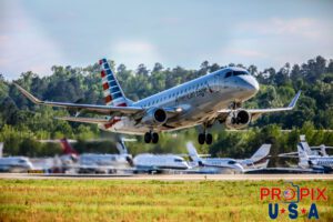N280NN EmbraerS A ERJ 170 E170 AGS (KAGS) Augusta Georgia regional airport Photo date: 4-10-2023