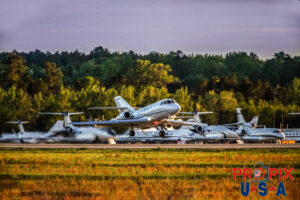 N998BM 1988 Dassault Falcon 20 FA20 AGS (KAGS) Augusta Georgia regional airport Photo date: 4-10-2023