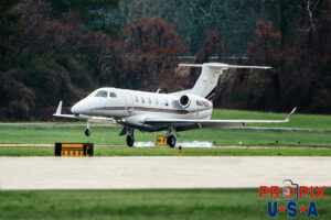 N409QS 2017 Embraer Phenom 300 E55P NetJets PDK (KPDK) Peachtree Dekalb airport Atlanta Georgia Photo date: 12-22-2023