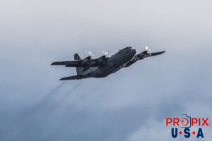 C130 USAF On approach to Dobbins AFB. PDK (KPDK) Peachtree Dekalb airport Atlanta Georgia Photo date: 12-27-2023