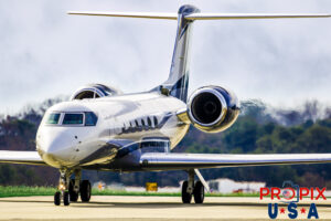 N50JE 1999 Gulfstream GV GLF5 The Setai Hotel www.TheSetaiHotel.com PDK (KPDK) Peachtree Dekalb airport Atlanta Georgia Photo date: 12-24-2023