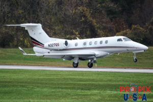 N327QS 2013 Embraer Phenom 300 E55P NetJets PDK (KPDK) Peachtree Dekalb airport Atlanta Georgia Photo date: 11-26-2023