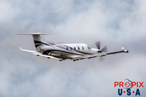 N247LC 1999 Pilatuc PC-12 PC12 PDK (KPDK) Peachtree Dekalb airport Atlanta Georgia Photo date: 12-3-2023