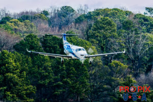 N539PE 2004 Pilatus PC-12 PC12 PDK (KPDK) Peachtree Dekalb airport Atlanta Georgia Photo date: 12-27-2023