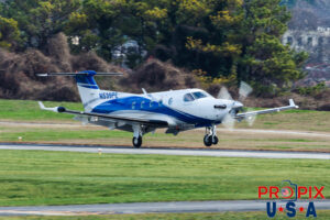 N539PE 2004 Pilatus PC-12 PC12 PDK (KPDK) Peachtree Dekalb airport Atlanta Georgia Photo date: 12-27-2023