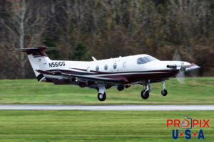 N561GG 2007 Pilatus PC-12 PC12 PDK (KPDK) Peachtree Dekalb airport Atlanta Georgia Photo date: 12-3-2023