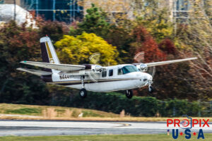 N444CA 1964 Aero Commander 500-B AC50 PDK (KPDK) Peachtree Dekalb airport Atlanta Georgia Photo date: 11-9-2023