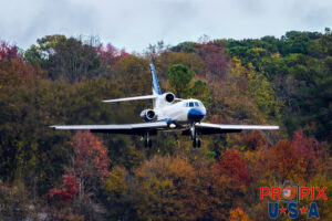 N50HN 1985 Dassault Falcon 50 FA50 PDK (KPDK) Peachtree Dekalb airport Atlanta Georgia Photo date: 12-3-2023