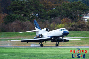 N50HN 1985 Dassault Falcon 50 FA50 PDK (KPDK) Peachtree Dekalb airport Atlanta Georgia Photo date: 12-3-2023
