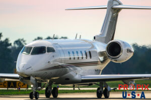 N740QS 2022 Bombardier Challenger 300 CL30 NetJets PDK (KPDK) Peachtree Dekalb airport Atlanta Georgia Photo date: 12-27-2023