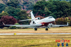 N143RE 2007 Dassault Falcon 7X FA7X PDK (KPDK) Peachtree Dekalb airport Atlanta Georgia Photo date: 11-9-2023