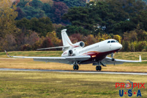 N143RE 2007 Dassault Falcon 7X FA7X PDK (KPDK) Peachtree Dekalb airport Atlanta Georgia Photo date: 11-9-2023