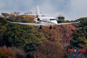 N539QS 2017 Cessna Latitude 680A C68A NetJets PDK (KPDK) Peachtree Dekalb airport Atlanta Georgia Photo date: 12-8-2023