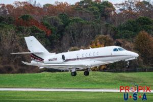 N507QS 2016 Cessna Latitude 680A C68A NetJets PDK (KPDK) Peachtree Dekalb airport Atlanta Georgia Photo date: 12-3-2023