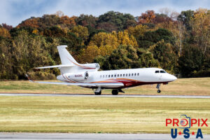 N143RE 2007 Dassault Falcon 7X FA7X PDK (KPDK) Peachtree Dekalb airport Atlanta Georgia Photo date: 11-9-2023
