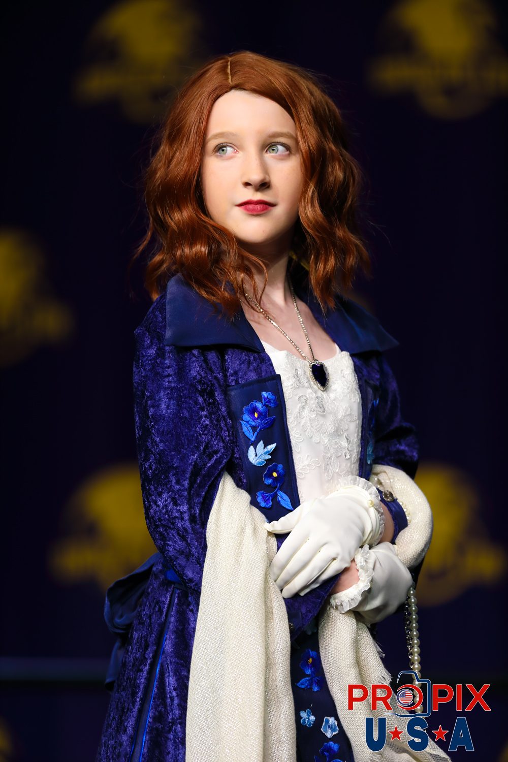 Dragon Con 2025. Costuming Contest. Rose from the movie Titanic / Youth (our favorite photo). Best Youth Winner Photo date: 8-29-2025