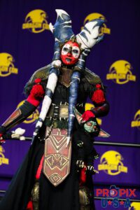 Dragon Con 2025. Costuming Contest. Best makeup Winner (and our favorite). Photo date: 8-29-2025 Dragoncon