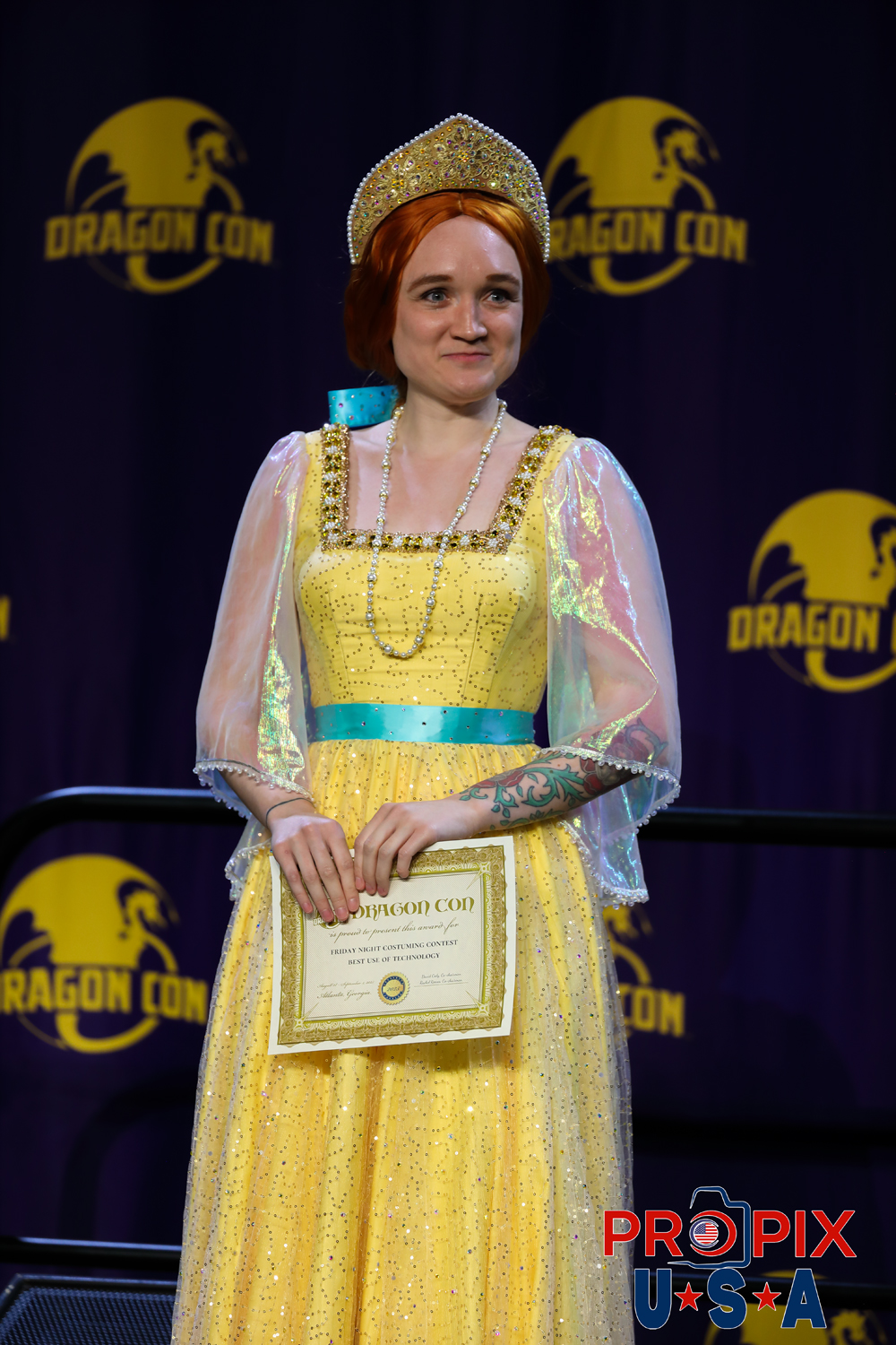 Dragon Con 2025. Costuming Contest. Best use of technology Winner. Photo date: 8-29-2025 Dragoncon