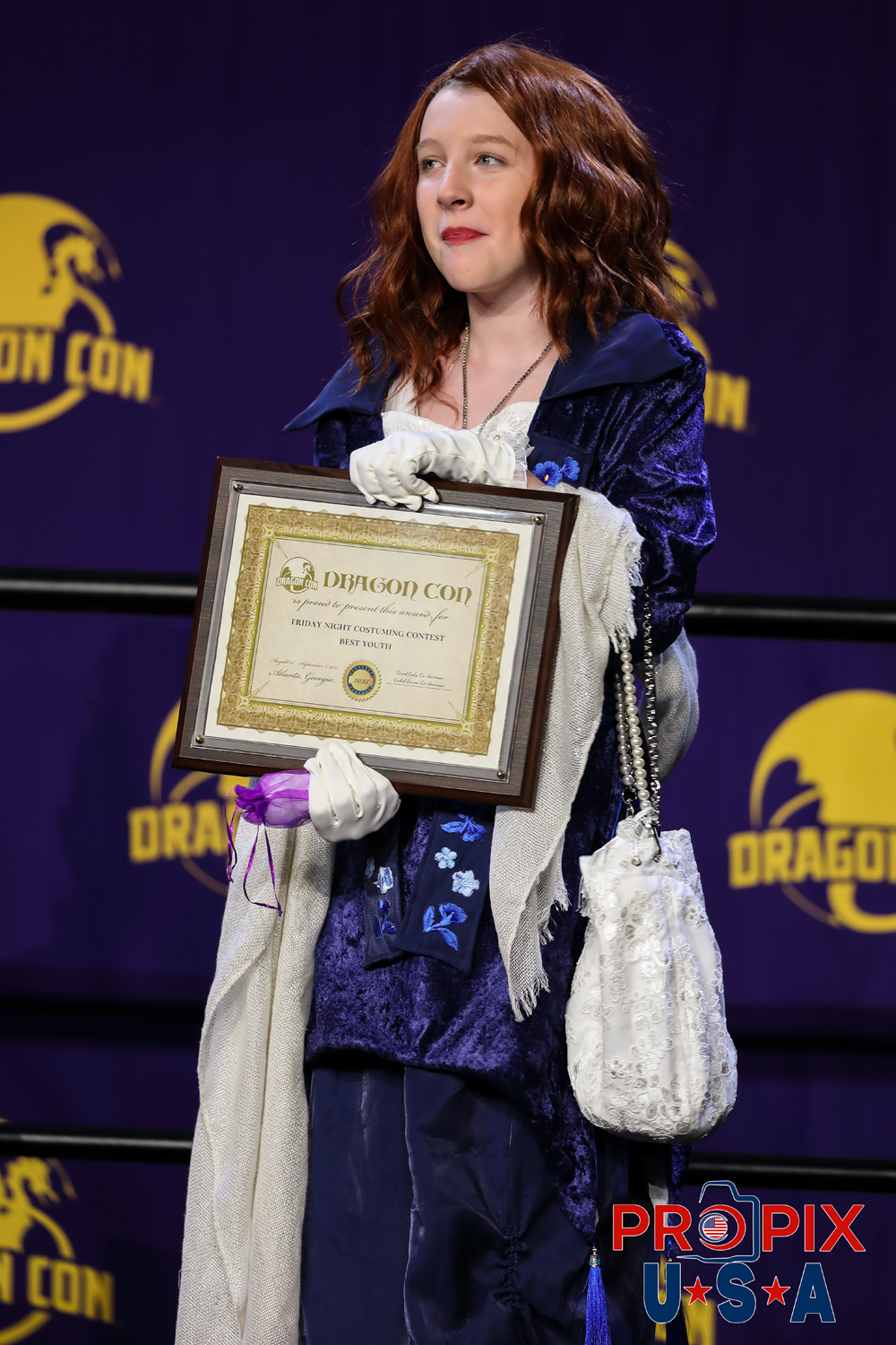 Dragon Con 2025. Costuming Contest youth winner. Rose from the movie Titanic. Best Youth Winner Photo date: 8-29-2025 Dragoncon