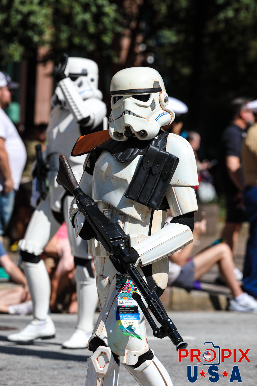 Dragon Con Parade 2025. Star Wars Storm Trooper. Brent Borron Photo date: 8-30-2025 Dragoncon