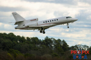 N312WM 1991 Dassault Falcon 50 FA50 PDK (KPDK) Peachtree Dekalb airport Atlanta Georgia Photo date: 2-16-2025