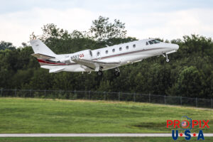 N557QS 2005 Cessna Excel 560XL C56X NetJets PDK (KPDK) Peachtree Dekalb airport Atlanta Georgia Photo date: 5-15-2024