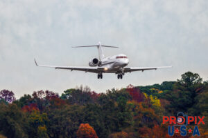 N127QS 2023 Bombardier Global Express GLEX NetJets PDK (KPDK) Peachtree Dekalb airport Atlanta Georgia Photo date: 12-1-2024