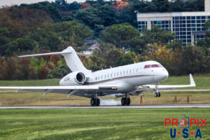 N127QS 2023 Bombardier Global Express GLEX NetJets PDK (KPDK) Peachtree Dekalb airport Atlanta Georgia Photo date: 12-1-2024