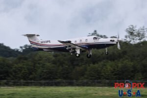 N133PE 2008 Pilatus PC-12 PC12 PDK (KPDK) Peachtree Dekalb airport Atlanta Georgia Photo date: 7-23-2024