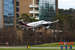 N593FD 2016 Pilatus PC-12 PC12 PDK (KPDK) Peachtree Dekalb airport Atlanta Georgia Photo date: 2-16-2025