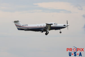 N133PE 2008 Pilatus PC-12 PC12 PDK (KPDK) Peachtree Dekalb airport Atlanta Georgia Photo date: 7-23-2024