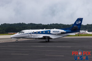 N501UP 2002 Cessna Excel 560XL C56X Wheels Up PDK (KPDK) Peachtree Dekalb airport Atlanta Georgia Photo date: 7-23-2024