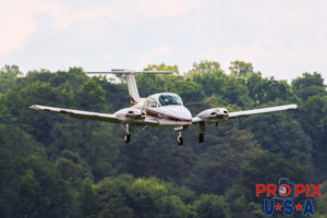 N6711G 1979 Beechcraft Duchess 76 BE76 PDK (KPDK) Peachtree Dekalb airport Atlanta Georgia Photo date: 5-15-2024